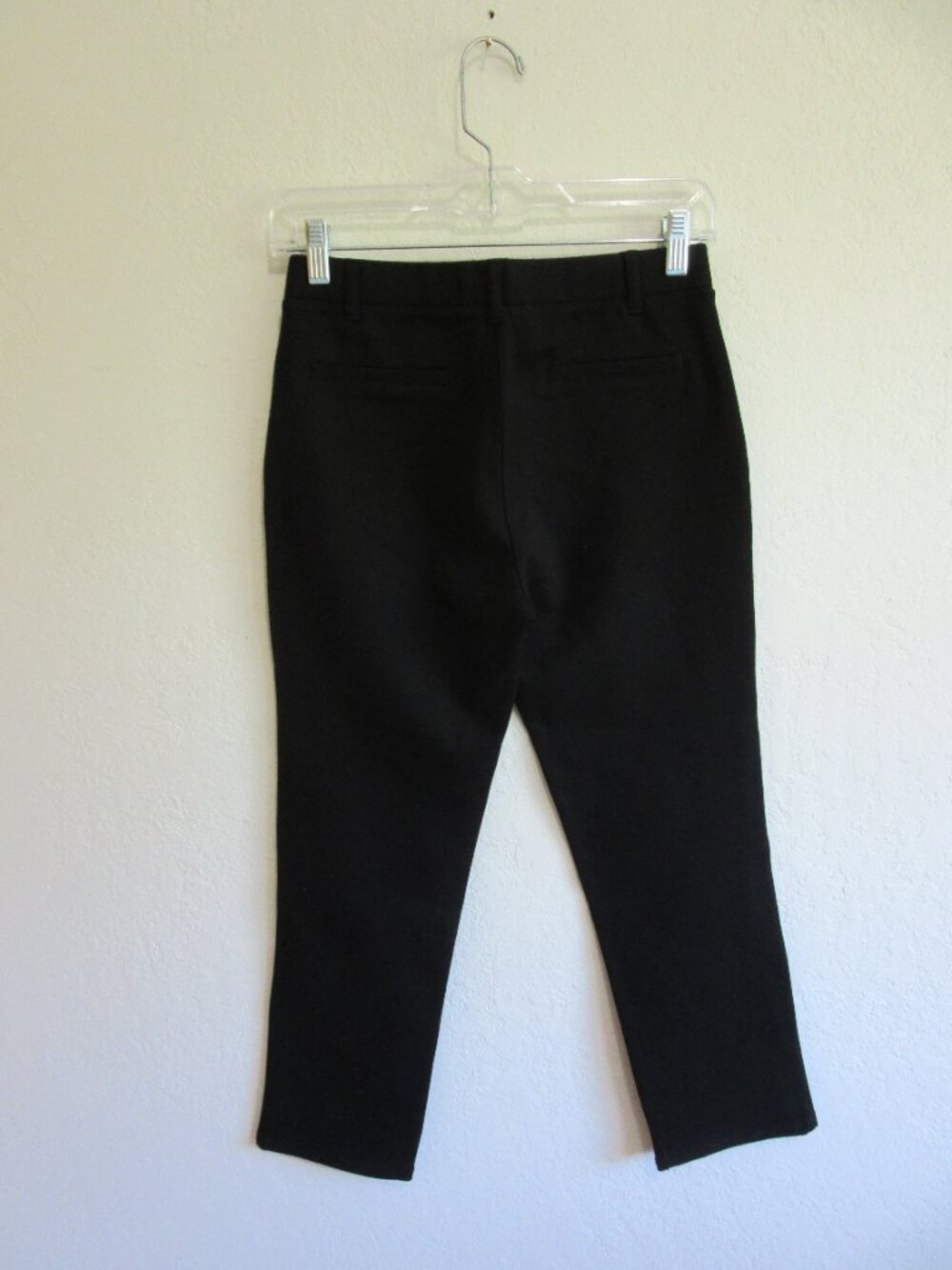 QUINCE Black Ultra-Stretch Ponte Straight Leg SP Pants NWT - Picture 2 of 3